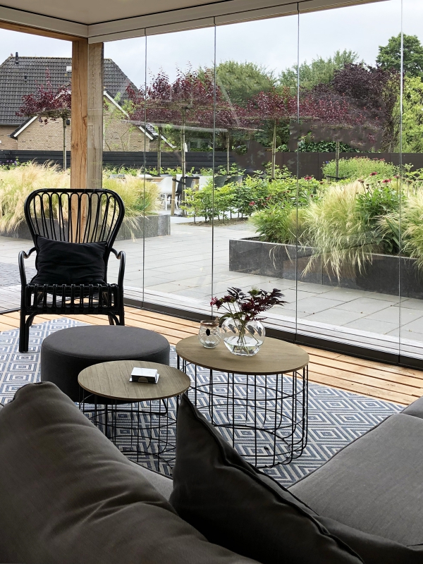 Interieuradvies woonkamer tuinkamer MK Nijmegen